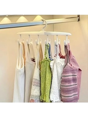 Esranın Dünyası 6 Kancalı Yer Tasarruflu Plastik Dolap Içi Düzenleyici