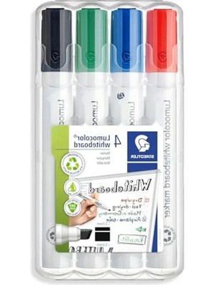 Esranın Dünyası Beyaz Tahta Markörü, Kesik Uçlu, 4'lü Set