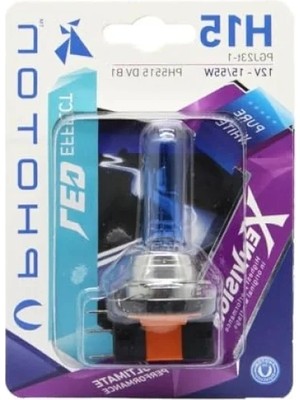 Esranın Dünyası H15 12V 15/55W Xen Vision Ampul - Beyaz Işık 6000K