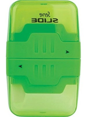 Esranın Dünyası Silgili Kalemtıraş - Yeşil Renk, Tekli