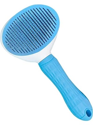 Esranın Dünyası Mavi Renkli Otomatik Temizlenen Evcil Hayvan Fırçası