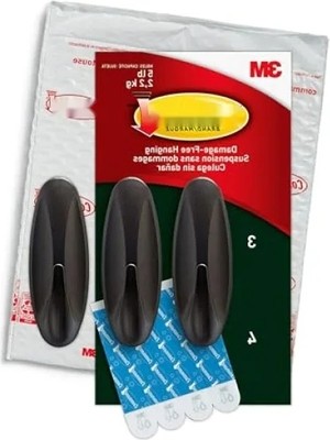 Esranın Dünyası Hava Koşullarına Dayanıklı Dış Mekan Kanca Seti - 3 Adet Kanca, 4 Şerit