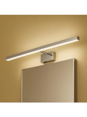 Esranın Dünyası 40 cm Uzunlukta 8W LED Ayna & Resim Apliği, Krom Kaplama, Modern Tasarım