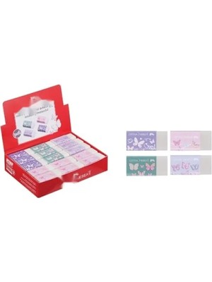 Esranın Dünyası Toz Bırakmaz Kelebek Silgi, 30X Asorti