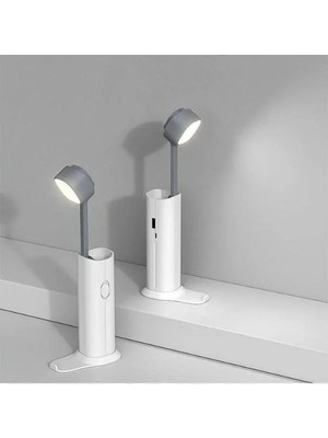Esranın Dünyası Şarjlı Dokunmatik Masa Lambası, 20 Led, Ayarlanabilir Parlaklık