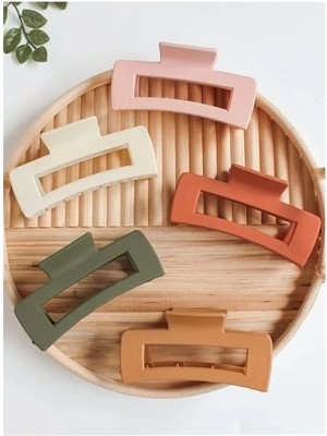 Esranın Dünyası Renkli Kadın Mandal Toka Seti - 5'li