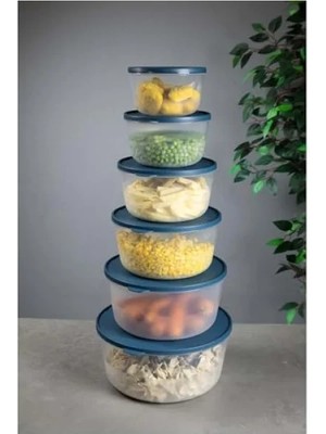 Esranın Dünyası 6'lı Yuvarlak Sızdırmaz Gıda Saklama Seti