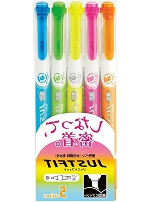 Esranın Dünyası Çift Uçlu Fosforlu Kalem Seti - 5 Farklı Renk