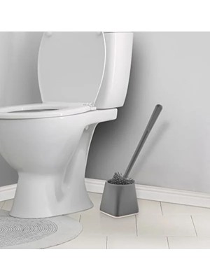 Esranın Dünyası Silikon Tuvalet Fırçası, Ergonomik Tasarım