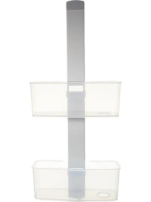 Esranın Dünyası Doğal Malzemeli Xl Duş Rafı, 2 Raflı, Kolay Montaj