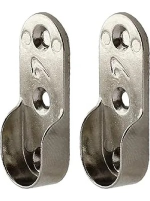 Esranın Dünyası 45 mm Krom Askı Flanşı (2 Adet)