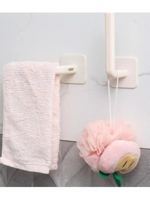 Esranın Dünyası Yapışkanlı L Şekilli Çok Amaçlı Askı