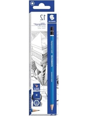 Esranın Dünyası Yüksek Kaliteli Grafit Uçlu Kurşun Kalem - 12B'DEN 10H'A