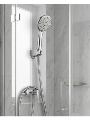 Belle Fusion Mey Ithalat® Duş Seti Beyaz