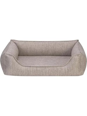 Esranın Dünyası Açık Gri Renkli Köpek Yatağı - M Boyut (60X75 Cm)
