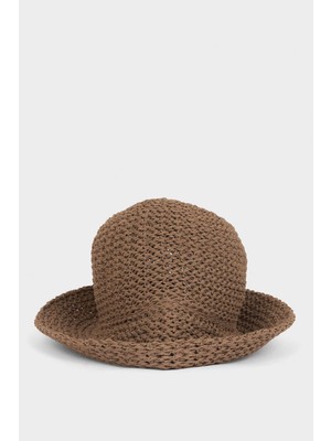 DeFacto Kadın Triko Bucket Şapka G8062AX26SM