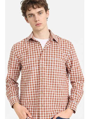 DeFacto Regular Fit %100 Pamuk Gömlek G6340AX26SM
