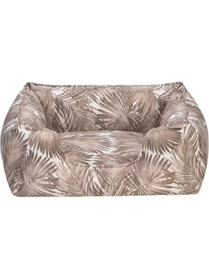 Esranın Dünyası Kahverengi-Beyaz Kedi ve Köpek Yatağı 50X60 cm