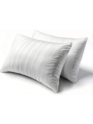 Esranın Dünyası Beyaz Kuş Tüyü Yastık Seti – King Boy 2'li Paket, Hipoalerjenik