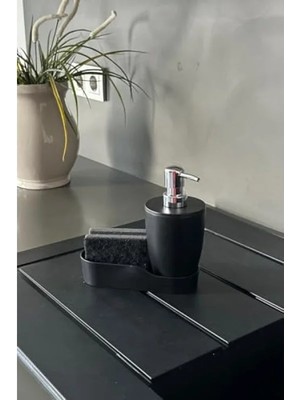 Esranın Dünyası Hazneli Sıvı Sabunluk - Siyah