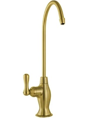 Esranın Dünyası Restorasyon Su Filtrasyon Musluğu, Fırçalanmış Pirinç