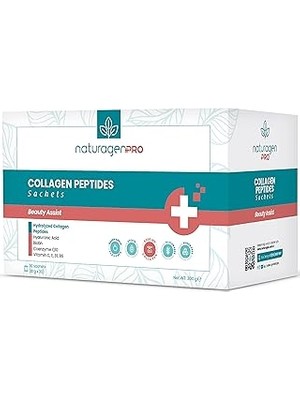 Starseven Naturagen Collagen(Kolajen) Beauty 30'lu Saşe Yeşil Elma Aromalı (Tip 1&AMP;TIP3-8.000