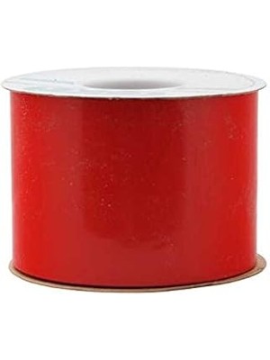 Starseven Berwick Offray Plastik Parlak Kurdele-2-1/2 Geniş x 50 Yards-Kırmızı Kurdele