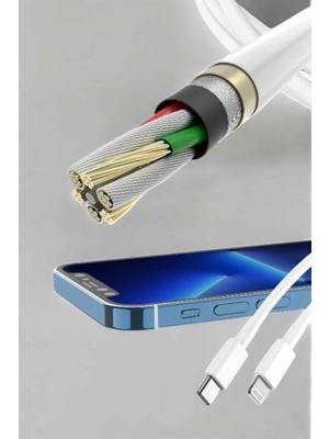 İntora Iphone Tüm Modellerle Uyumlu Hızlı Şarj Kablosu Ios 30W