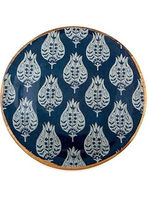 Starseven Holza Yuvarlak Tepsi 25X25 cm