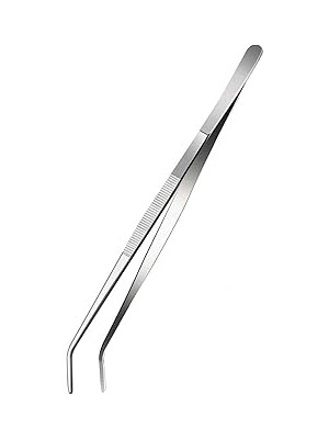 Starseven Epinox Mutfak Cımbızı - Eğik Uçlu Profesyonel Şef Dekor Cımbızı, 30 cm