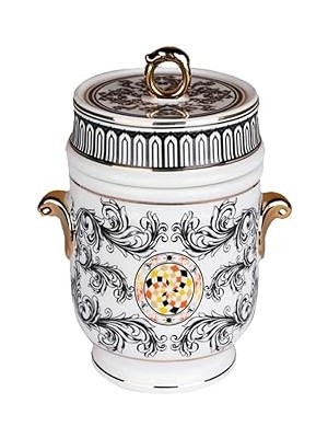 Starseven Lucky Margery Bone Kulplu Kavanoz 22 cm