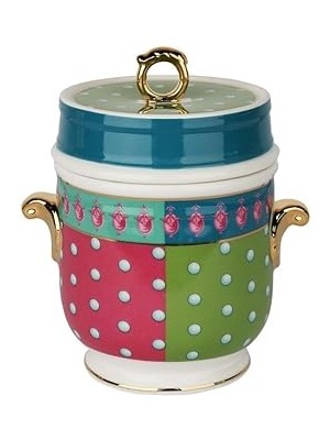 Starseven Lucky Estelle Bone Kulplu Kavanoz 16 cm