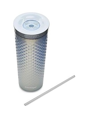 Starseven Contigo Autoclose Tumbler 590 Ml, Şeffaf