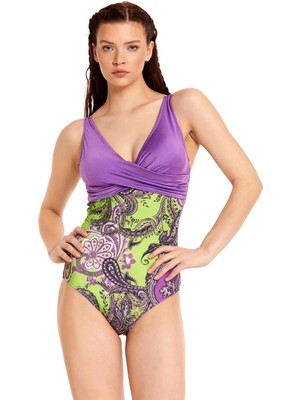 Argento Şal Desen Drapeli Mayo