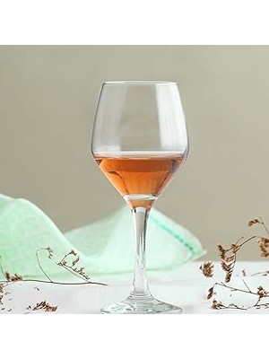 Starseven Lav Ella 6'lı Beyaz Şarap Kadehi