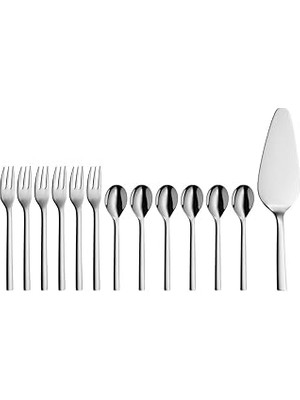 Starseven Nuova Çelik 13'lü Pasta Servis Seti