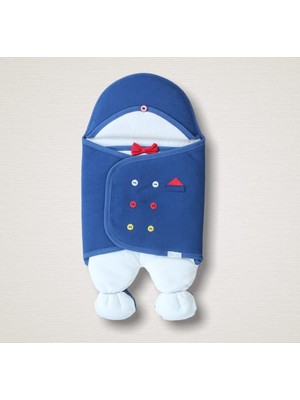 Epilons Yenidoğan Smokin Centilmen Ayaklı Erkek Bebek Kundak