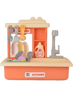 Butik Mey Ithalat®  Pilli Interaktif Lavabo Seti Somon