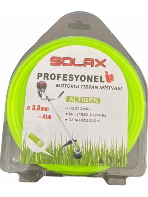 LTG Nova Solax Altıgen Tırpan Misinası 3,3 mm 41 Metre