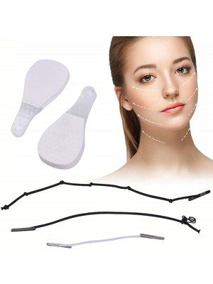 LTG Nova Lastikli Yüz Kaş Göz Boyun Gerdirme Kaldırma Bantları 40 Adet