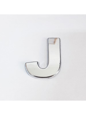 LTG Nova J Harfi 3,75 cm Krom Yapışkanlı