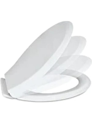 LTG Nova Universal Klozet Kapağı Kolay Montaj Kaydırmaz Alt Ped Dayanıklı Banyo Aksesuarı