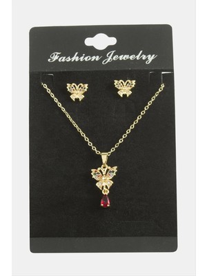 LTG Nova Zirkon Taşlı Set Kolye