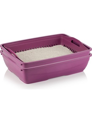 LTG Nova Elekli Tuvalet Kum Kabı 12*37*50 cm Karışık Renklerde