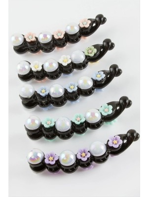 LTG Nova Çiçek Incili Muz Toka