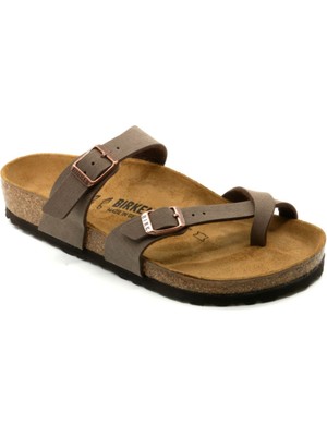 Birkenstock Mayari Hakiki Deri Parmak Arası Kadın Terlik