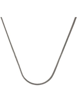 Epilons ​925 Ayar Gümüş 2 mm Tilki Kuyruğu 65 cm Zincir T8439 (1021)