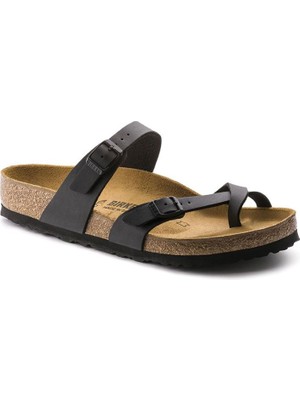 Birkenstock Mayari Hakiki Deri Parmak Arası Kadın Terlik