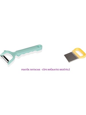 Epilons Pratik Soyacak Cips Doğrayıcı Hediyeli (1021)