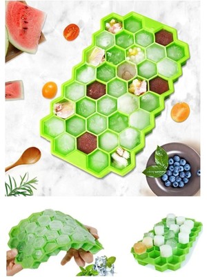 Epilons 37 Bölmeli Silikon Petek Buz Kalıbı Buzluk (1021)